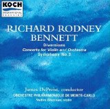 Richard Rodney Bennett - Diversions / Violin Concerto / Symphony 3