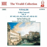 Raphael Wallfisch & Nicholas Kraemer - Cello Concerti - Vol. 4 - Rv 405, 411, 414, 416, 417, 420 & 421