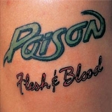 Poison - Flesh & Blood (US DADC Pressing)