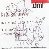 Van Der Graaf Generator - DMH 2005