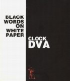 Clock DVA - Black Words On White Paper