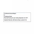 Throbbing Gristle - The Second Annual Report of Throbbing Gristle