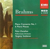 Peter Donohoe & Philharmonia Orchestra conducted by Yevgeny Svetlanov - Brahms: Piano Concerto No. 1 in D Minor - Piano Pieces Op. 118