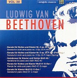 Ludwig van Beethoven - 85.38 Sonatas for Violin and Piano Op. 23, Op. 24 "Frühling"; Variations WoO 40