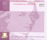 Wolfgang Amadeus Mozart - B [6] 14 Keyboard Works for 4 Hands KV 358, 594; for 2 Pianos KV 594, 448