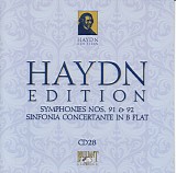 Joseph Haydn - 028 Symphonies No. 91; No. 92 "Oxford;" Sinfonia Concertante Hob.I:105