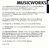 Various artists - Musicworks 56