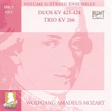 Wolfgang Amadeus Mozart - B [5] 05 Duos KV 423, 424; Trio KV 266