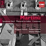 Bohuslav Martinu - Double Concerto; Concerto for String Quartet; Sinfonia Concertante; Pamatnik Lidicim