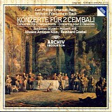 Various artists - C. Ph. E. und W. F. Bach: Konzerte für 2 Cembali