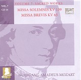 Wolfgang Amadeus Mozart - B [7] 14 Waisenhausmesse KV 139; Missa Brevis KV 65