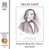 Jeno Jando - Liszt: Hungarian Rhapsodies, Volume 1