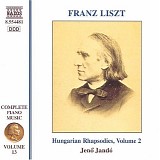 Jeno Jando - Liszt: Hungarian Rhapsodies, Volume 2
