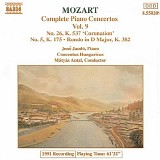 Wolfgang Amadeus Mozart - Complete Piano Concertos (09/11) No. 26 KV 537 "Coronation"; No. 5 KV 175; Rondo KV 382