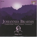Johannes Brahms - 45 Lieder