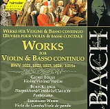 Johann Sebastian Bach - 123 Werke für Violine und Basso Continuo/Tasteninstrument