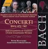Johann Sebastian Bach - 111 Concerto Bearbeitungen nach verschiedenen Meistern BWV 972-987, 592a