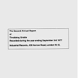 Throbbing Gristle - The Second Annual Report