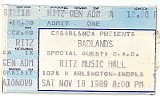 Badlands - The Ritz Music Hall Indianapolis IN