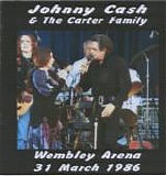 Cash, Johnny (Johnny Cash) & The Carter Family - Wembley Arena 31 March 1986