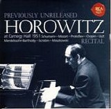 Vladimir Horowitz - Recital at Carnegie Hall 1951 CD1 (Previously Unreleased)