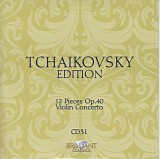 Peter Iljitsch Tschaikowsky - 31 Solo Piano - Études Op. 40; Violin Concerto