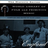 Various artists - World Library Of Folk & Primitive Music, Vol. 1: England
