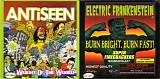 Antiseen & Electric Frankenstein - Weight Of The World/Burn Bright, Burn Fast!
