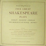 Various artists - Five Great Shakespeare Plays: Hamlet, Macbeth, Othello, The Merchant of Venice, Henry V