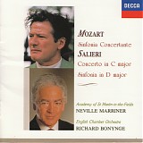 Various artists - Salieri: Flute Concerto in C; Sinfonia in D; Mozart: Sinfonia Concertante KV 364