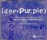 Deep Purple - Don't Hold Your Breath ( US CD Single ) (Promo)