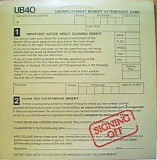 UB40 - Signing Off