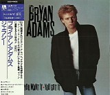 Bryan Adams - You Want It, You Got It (Japanese edition)