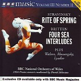 Various Artists Classical - BBC Music Vol. 3, No. 11 - Stravinsky(Rite of Spring), Britten (Four Sea Interludes)
