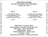 Miles Davis Septet - 1974.01.26 - Shaboo Inn, Willimantic, CT