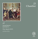 Wolfgang Amadeus Mozart - D 025 a4 String Quartets KV 170, 171, 172, 173; Flute Quartets KV 285, 285b