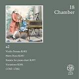 Wolfgang Amadeus Mozart - D 018 a2 Violin Sonata KV 481, Horn Duos KV 487; Sonata for Piano Duet, Andate and Variations KV 497, 501