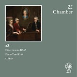 Wolfgang Amadeus Mozart - D 022 a3 Divertimento KV 563; Piano Trio KV 564
