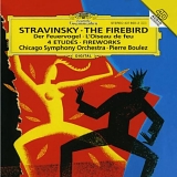 Chicago Symphony Orchestra [Orchestra], Pierre Boulez [Conductor] - Stravinsky: L'Oiseau de Feu; Feu d'artifice; Quatre Etudes pour orchestre