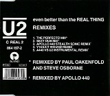 U2 - Even Better Than The Real Thing (Remixes)