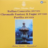 Johann Sebastian Bach - Cembalo (Walcha) 12 Clavier-Übung II: Italienisches Konzert, Französische Ouvertüre; Chromatische Fantasie