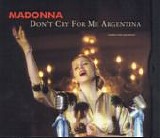 Madonna - Don't Cry For Me Argentina  (CD Maxi-Single)