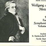 Neville Marriner - Mozart: The Early Symphonies, Vol. 1