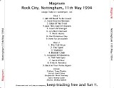 Magnum - Live At Rock City, Nottingham, England