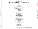 Magnum - Live At Matrix, Bochum, Germany