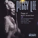 Peggy Lee - Peggy At Basin Street East