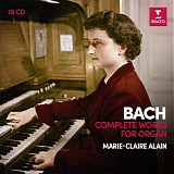 Johann Sebastian Bach - Organ (Alain) 10 Preludes and Fugues; Chorales