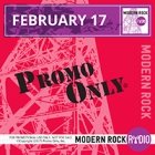 Various artists - Promo Only Modern Rock Radio February 2017