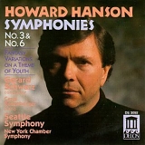 Various artists - Howard Hanson Symphonies 3 & 6 by Howard Hanson (2001-07-27)