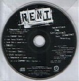 Various artists - RENT:  Selections From The Original Broadway Cast Recording